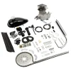 Zimtown 80cc 2 Stroke Engine Bike Motor Kit For 26in Bicycles - Silver White