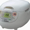 Zojirushi Made In Japan Neuro Fuzzy Rice Cooker And Warmer, 5.5-Cup, Premium White - NS-ZCC10